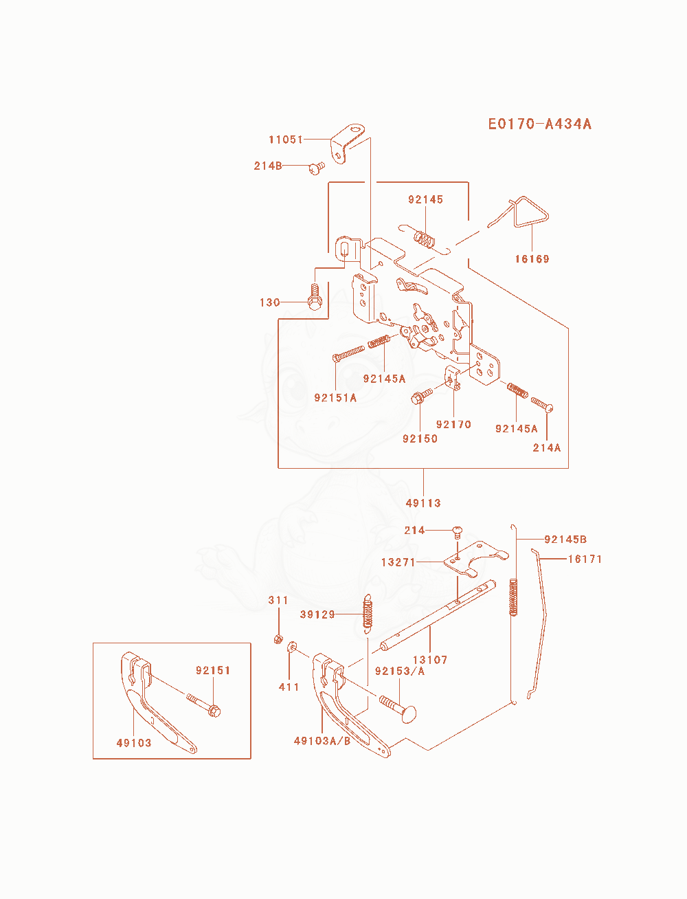 Exploded parts diagram of the Control-Equipment of a Kawasaki FH721V-AS08 engine, with numbered balloons