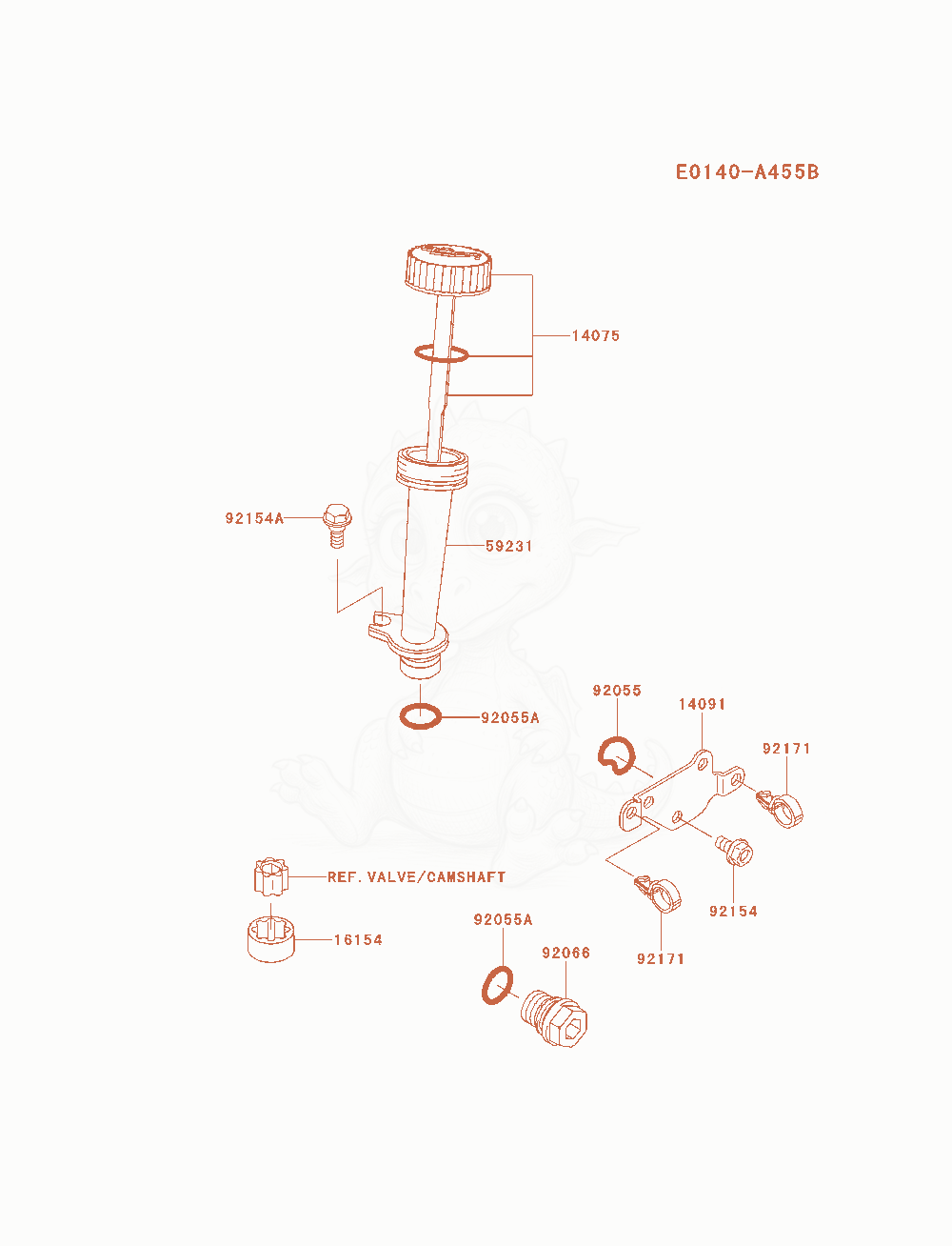 Exploded parts diagram of the Lubrication-Equipment of a Kawasaki FJ180V-AM01 engine, with numbered balloons