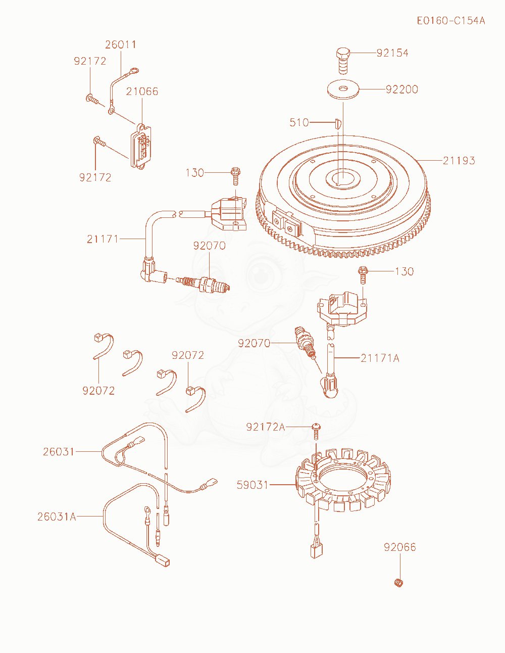 Exploded parts diagram of the Electric-Equipment of a Kawasaki FX850V-AR09 engine, with numbered balloons