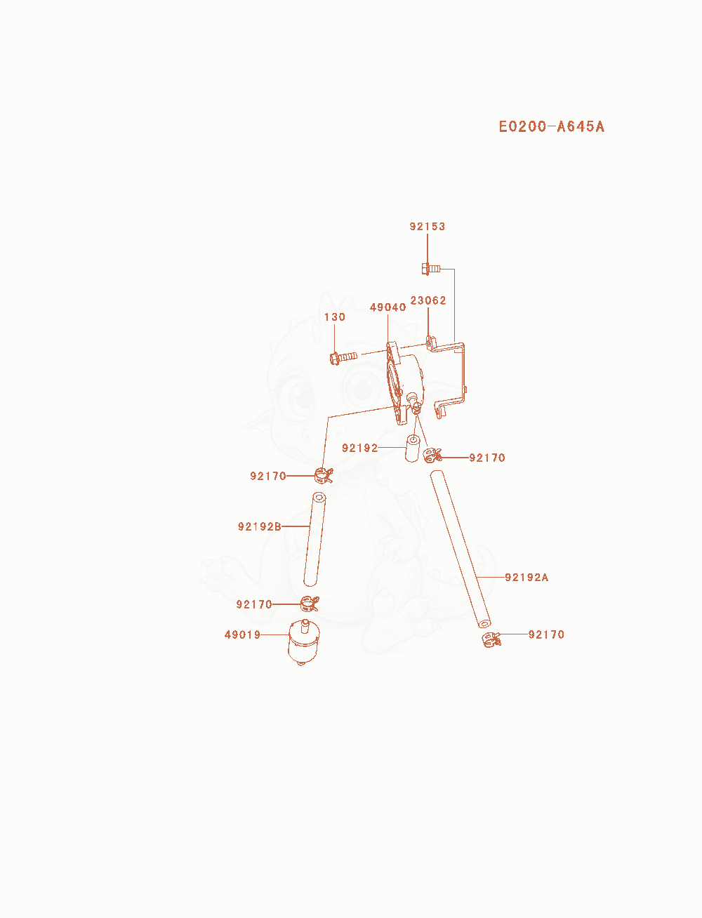 Exploded parts diagram of the Fuel-Tank / Fuel-Valve of a Kawasaki FX850V-AS09 engine, with numbered balloons